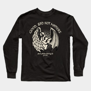 Heart Angel Devil Vintage Tattoo Long Sleeve T-Shirt